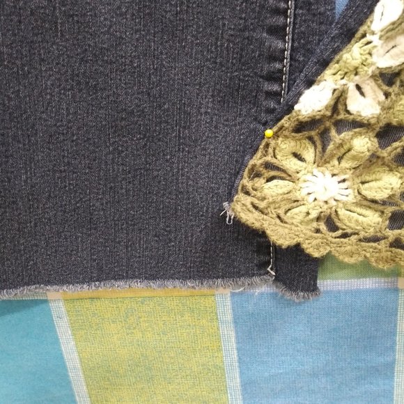 2274 Jeaniemade Size 11/12 Maurices Stretch Bell-Bottoms - Picture 3 of 5